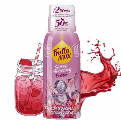 fruttamax czerwona oranżada