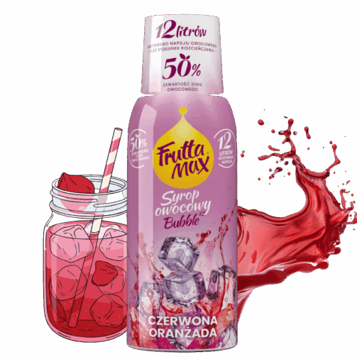 fruttamax czerwona oranżada