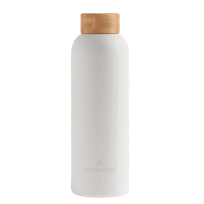 waterdrop termos biały