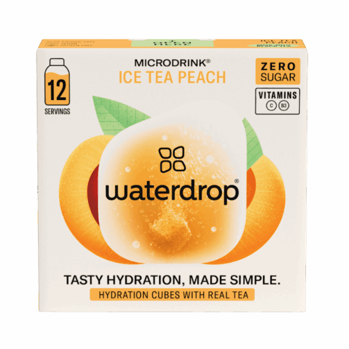 waterdrop microdrink ice tea brzoskwinia