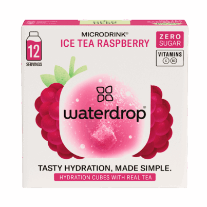 waterdrop microdrink ice tea malina