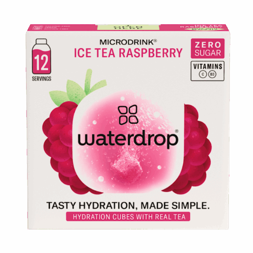 waterdrop microdrink ice tea malina